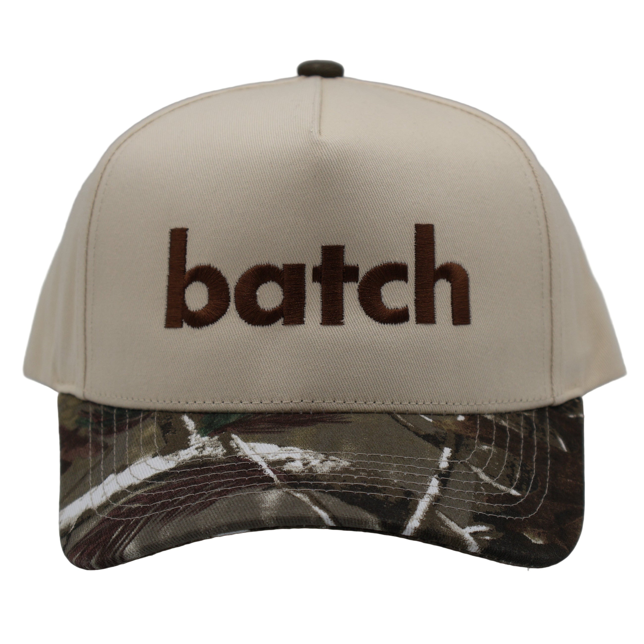batch trucker (cream/camo/brown)