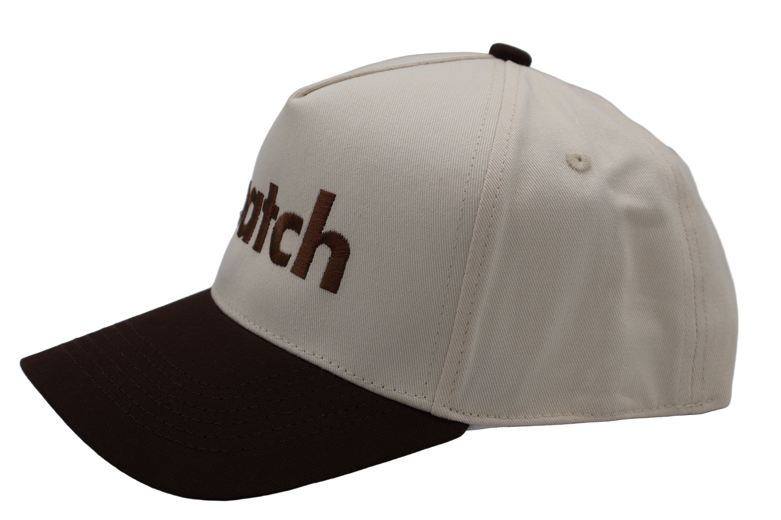 batch trucker (cream/brown/brown)