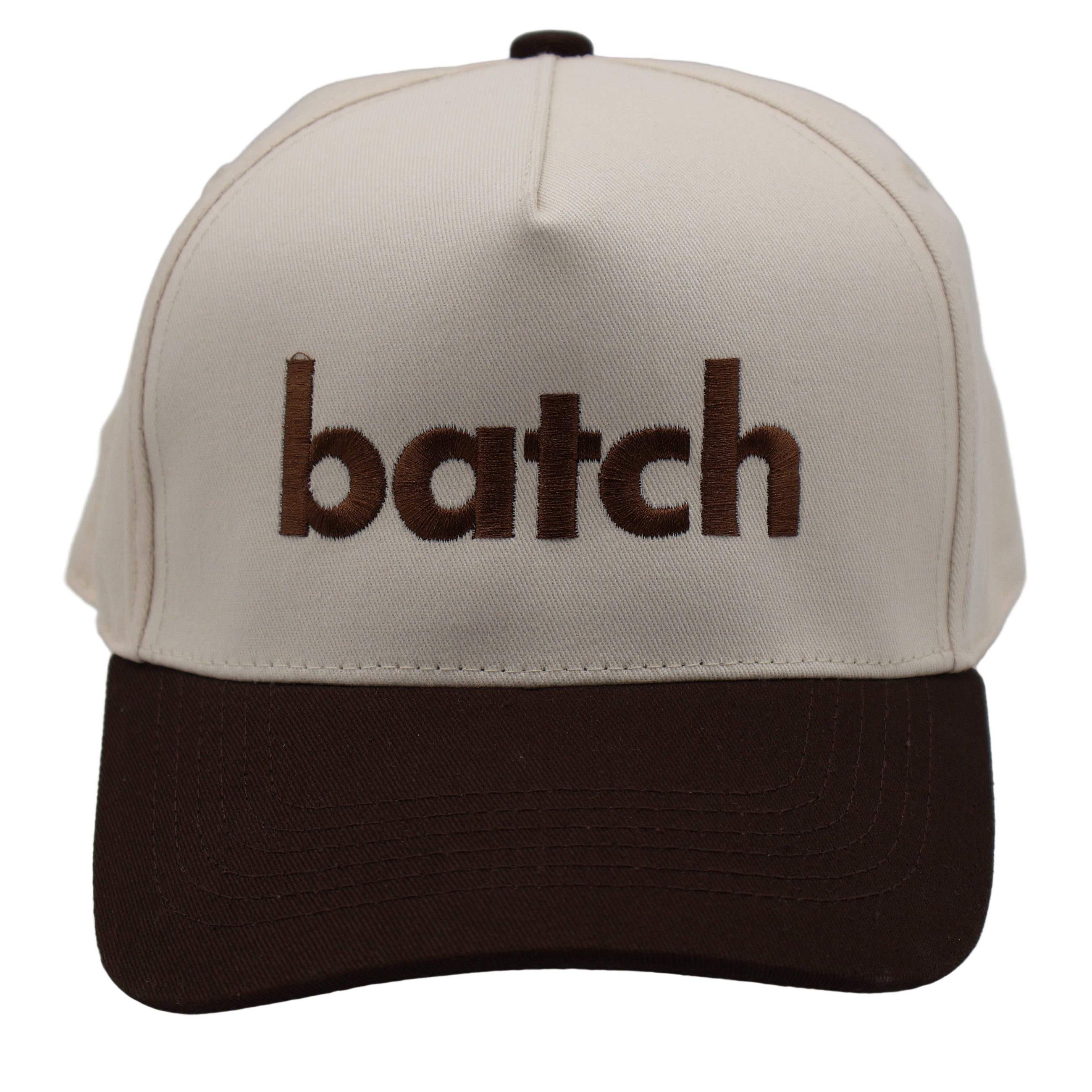 batch trucker (cream/brown/brown)
