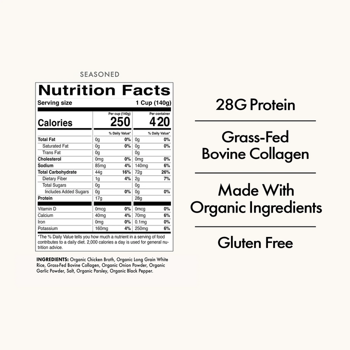 Original nutrition facts