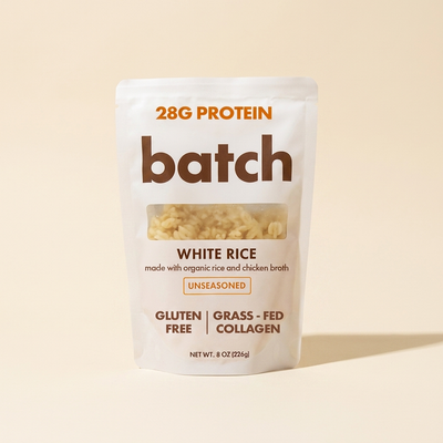 Batch Unseasoned protein rice - studio